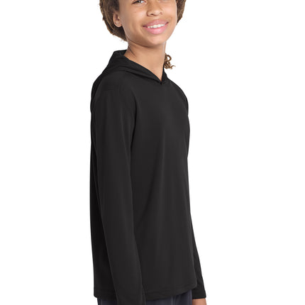 Sport‑Tek® Youth PosiCharge® Competitor Hooded Pullover – YST358