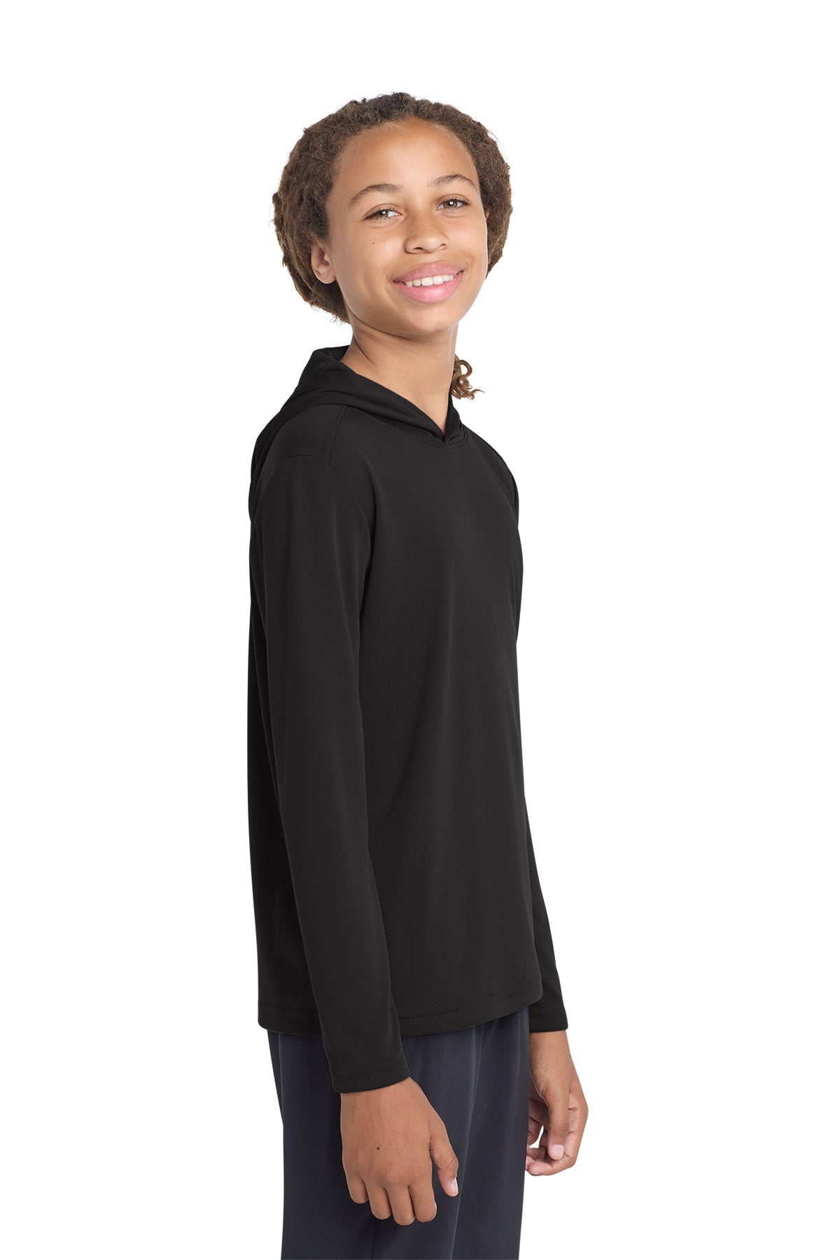 Sport‑Tek® Youth PosiCharge® Competitor Hooded Pullover – YST358