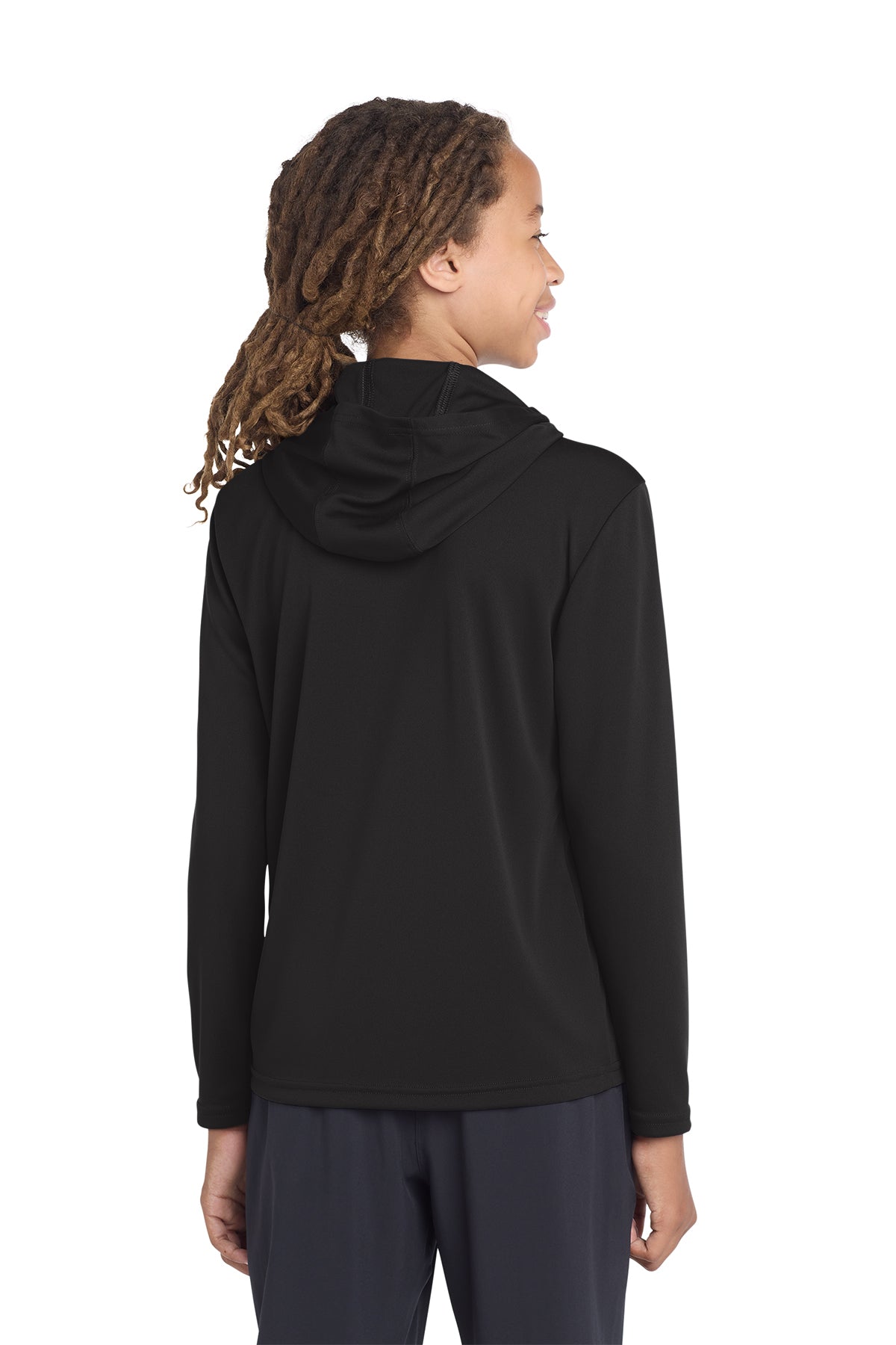 Sport‑Tek® Youth PosiCharge® Competitor Hooded Pullover – YST358