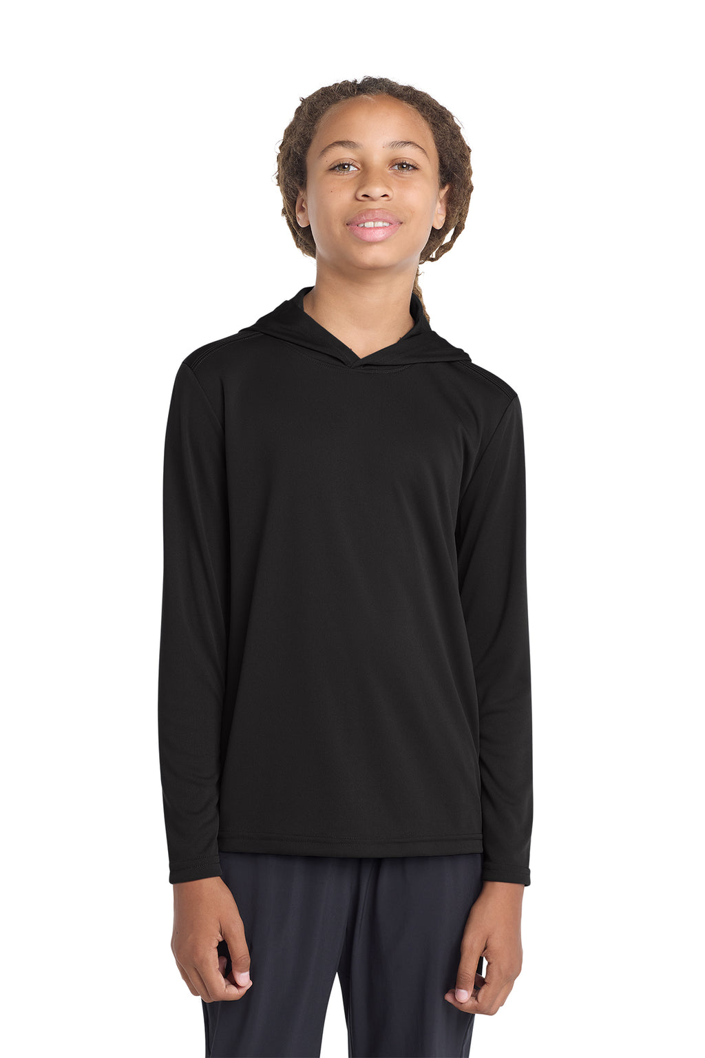 Sport‑Tek® Youth PosiCharge® Competitor Hooded Pullover – YST358