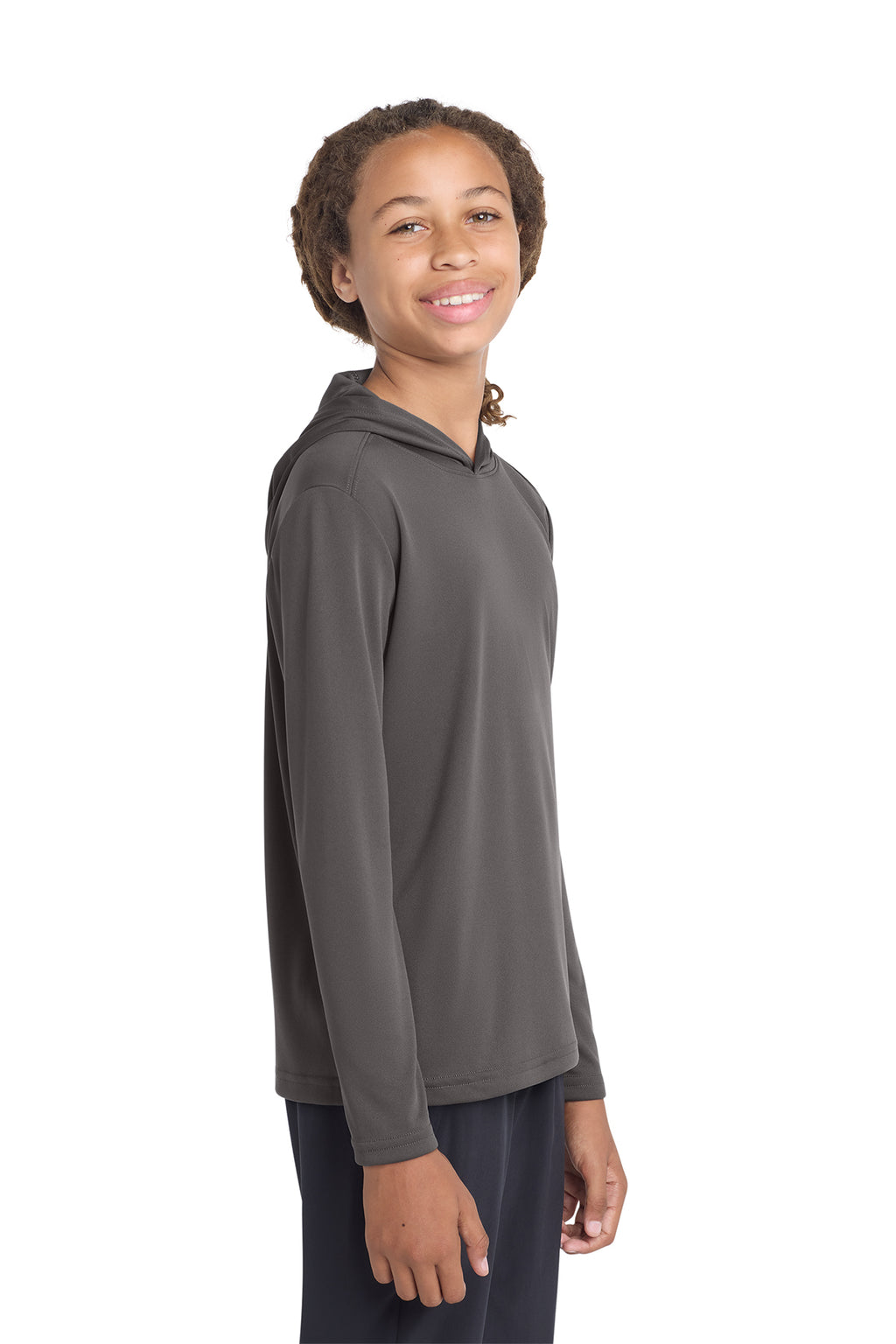 Sport‑Tek® Youth PosiCharge® Competitor Hooded Pullover – YST358