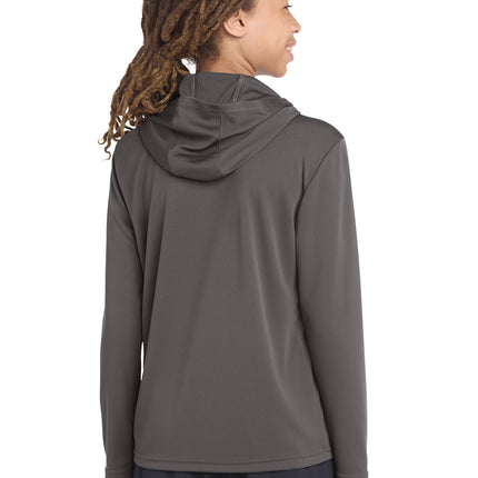 Sport‑Tek® Youth PosiCharge® Competitor Hooded Pullover – YST358