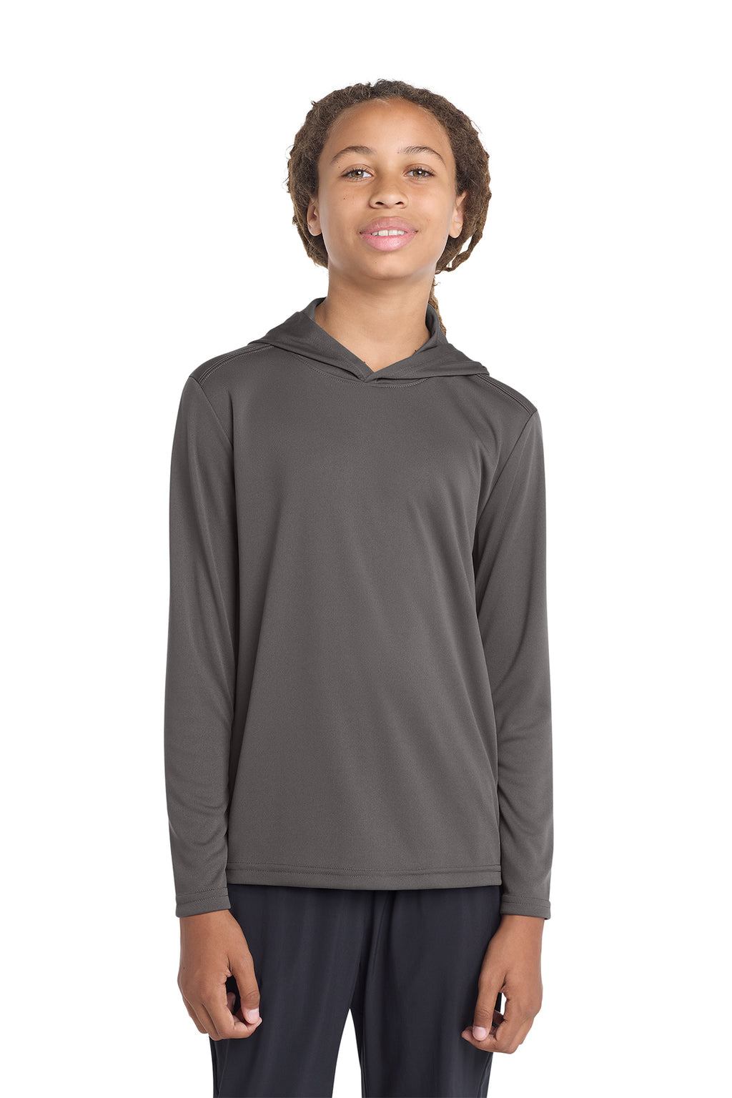 Sport‑Tek® Youth PosiCharge® Competitor Hooded Pullover – YST358