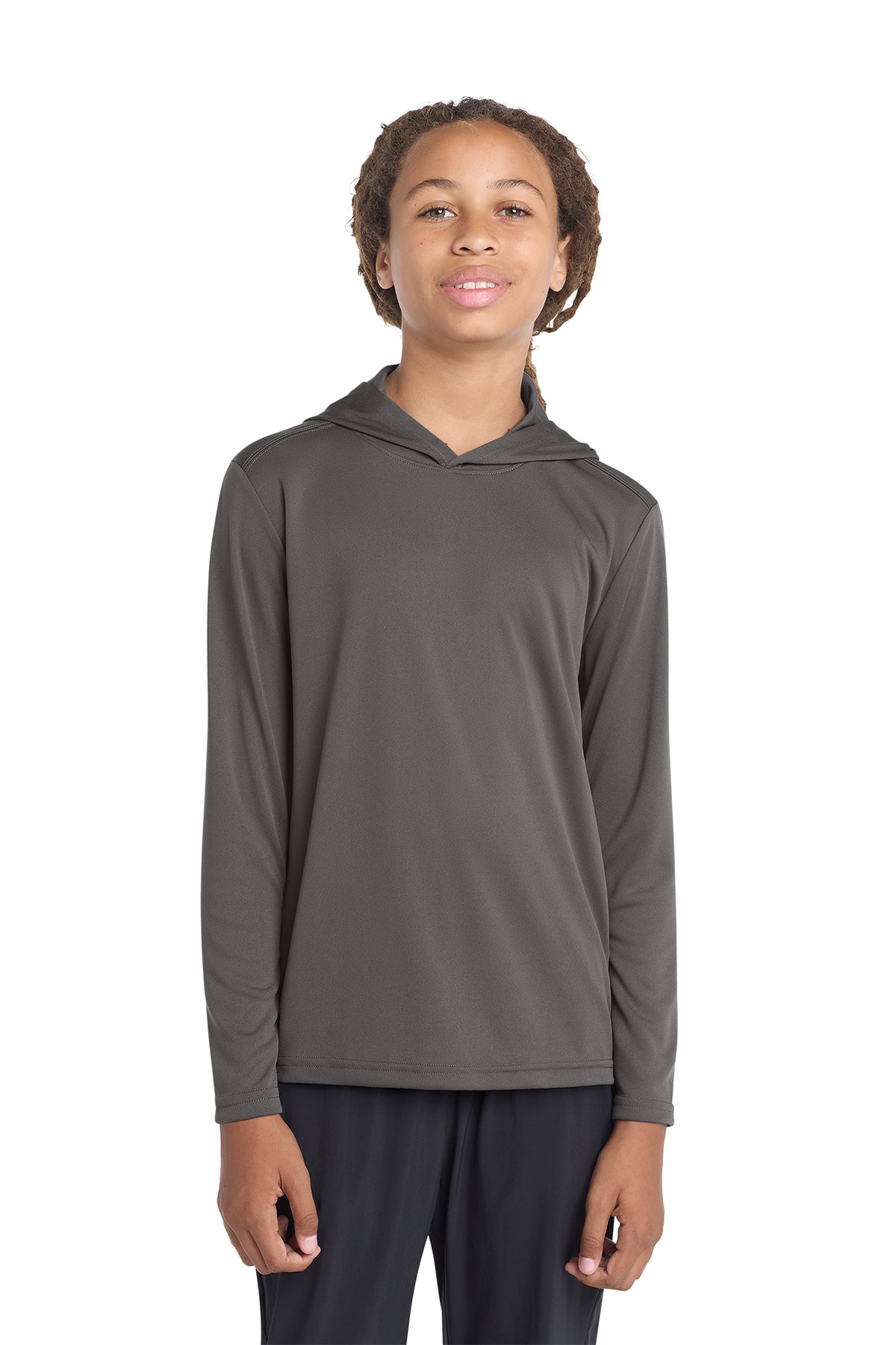 Sport‑Tek® Youth PosiCharge® Competitor Hooded Pullover – YST358