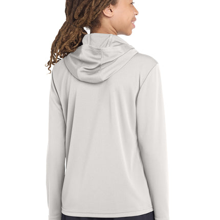 Sport‑Tek® Youth PosiCharge® Competitor Hooded Pullover – YST358