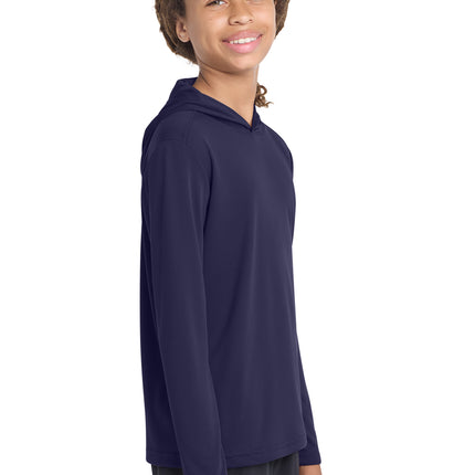 Sport‑Tek® Youth PosiCharge® Competitor Hooded Pullover – YST358