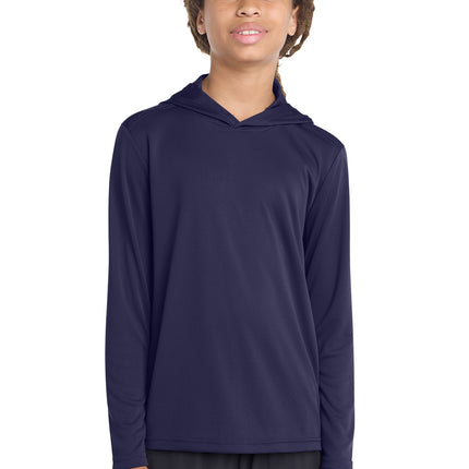 Sport‑Tek® Youth PosiCharge® Competitor Hooded Pullover – YST358