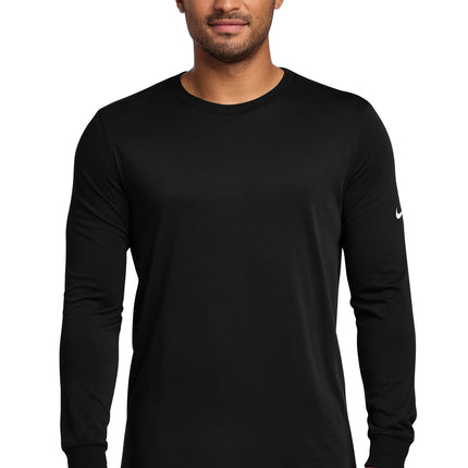 Nike Dri‑FIT Cotton/Poly Long Sleeve Tee – NKBQ5230