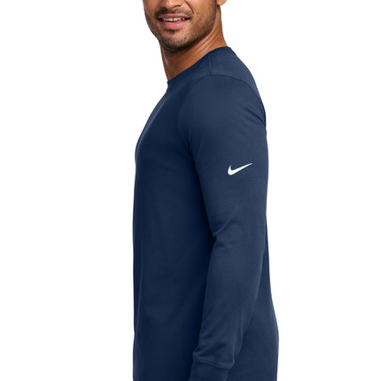 Nike Dri‑FIT Cotton/Poly Long Sleeve Tee – NKBQ5230
