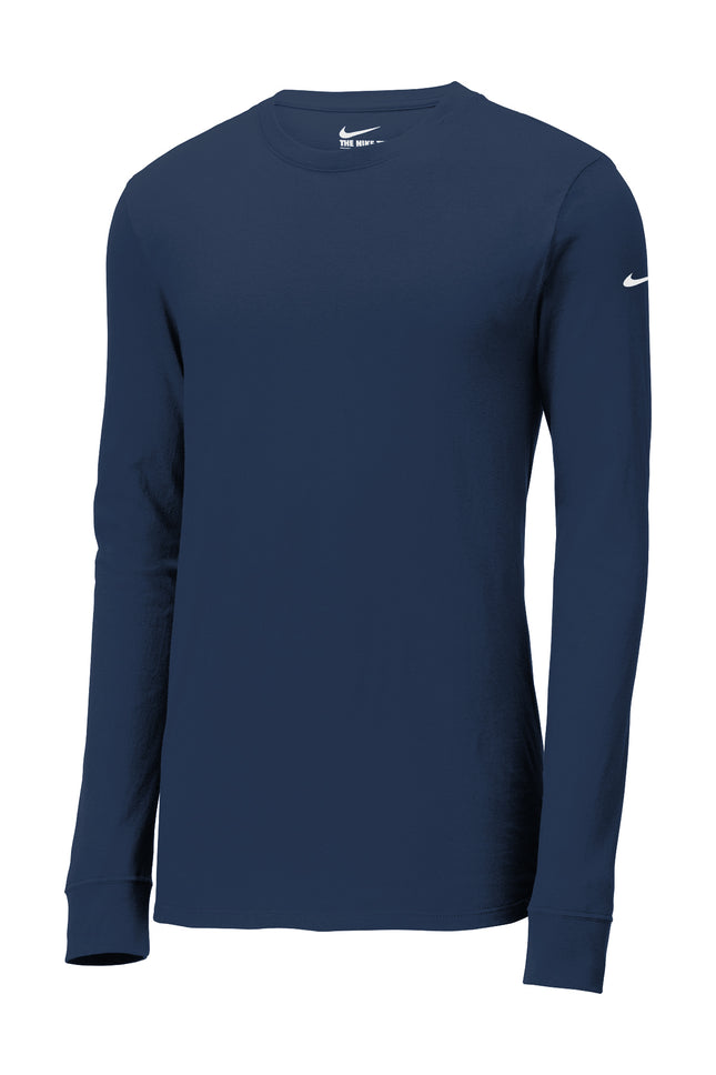 Nike Dri‑FIT Cotton/Poly Long Sleeve Tee – NKBQ5230
