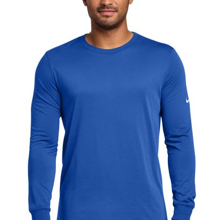 Nike Dri‑FIT Cotton/Poly Long Sleeve Tee – NKBQ5230
