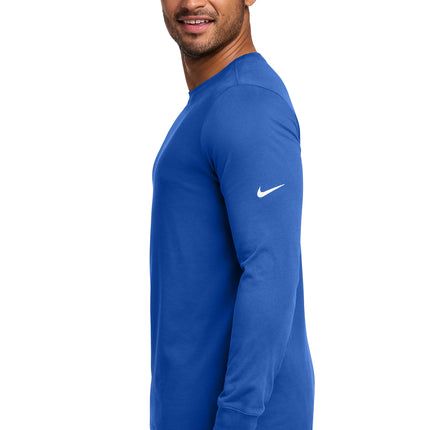 Nike Dri‑FIT Cotton/Poly Long Sleeve Tee – NKBQ5230