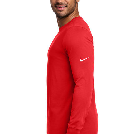 Nike Dri‑FIT Cotton/Poly Long Sleeve Tee – NKBQ5230
