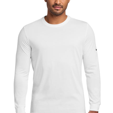 Nike Dri‑FIT Cotton/Poly Long Sleeve Tee – NKBQ5230