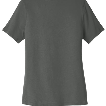 BELLA+CANVAS Women’s Relaxed Jersey V‑Neck Tee – BC6405