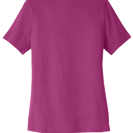 BELLA+CANVAS Women’s Relaxed Jersey V‑Neck Tee – BC6405