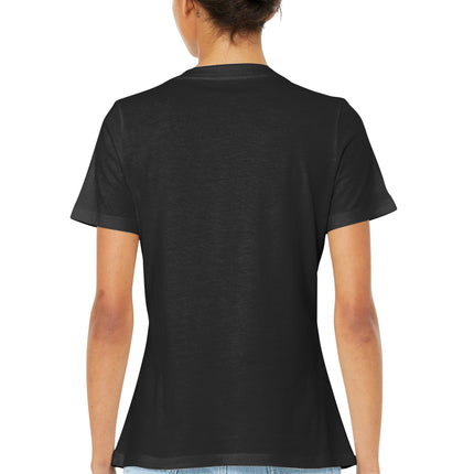 BELLA+CANVAS Women’s Relaxed Jersey V‑Neck Tee – BC6405