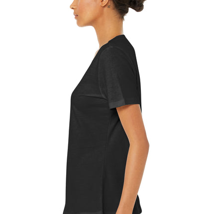BELLA+CANVAS Women’s Relaxed Jersey V‑Neck Tee – BC6405