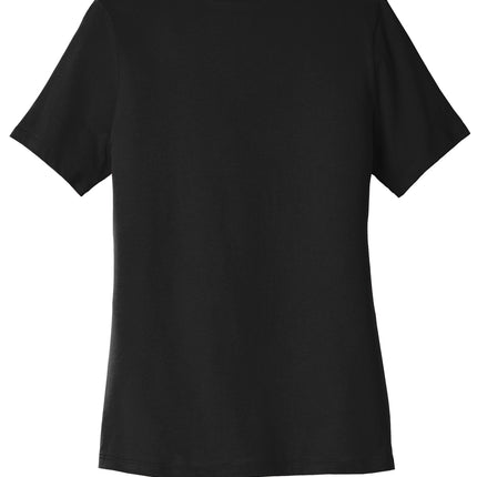 BELLA+CANVAS Women’s Relaxed Jersey V‑Neck Tee – BC6405