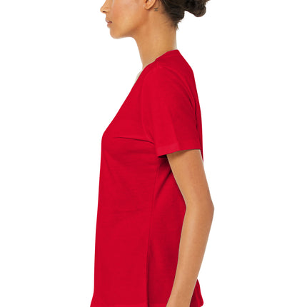 BELLA+CANVAS Women’s Relaxed Jersey V‑Neck Tee – BC6405