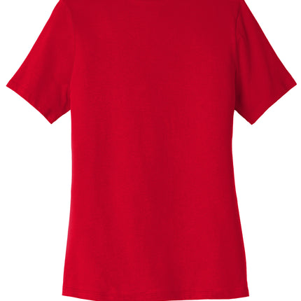 BELLA+CANVAS Women’s Relaxed Jersey V‑Neck Tee – BC6405