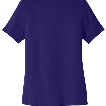 BELLA+CANVAS Women’s Relaxed Jersey V‑Neck Tee – BC6405