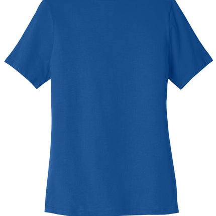 BELLA+CANVAS Women’s Relaxed Jersey V‑Neck Tee – BC6405