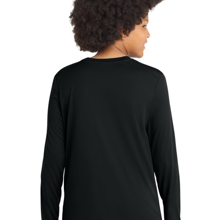 Sport‑Tek® Youth Posi‑UV® Pro Long Sleeve Tee – YST420LS