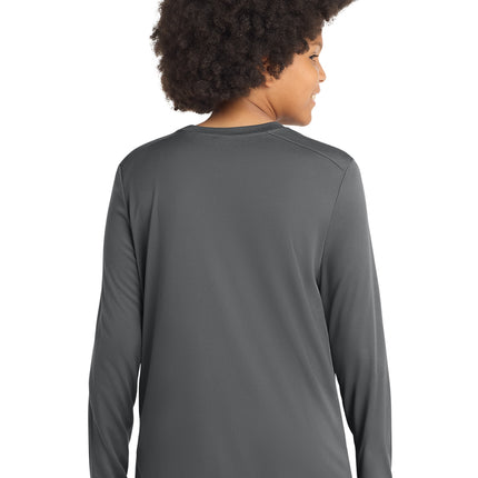 Sport‑Tek® Youth Posi‑UV® Pro Long Sleeve Tee – YST420LS