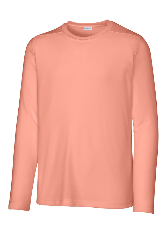 Sport‑Tek® Youth Posi‑UV® Pro Long Sleeve Tee – YST420LS