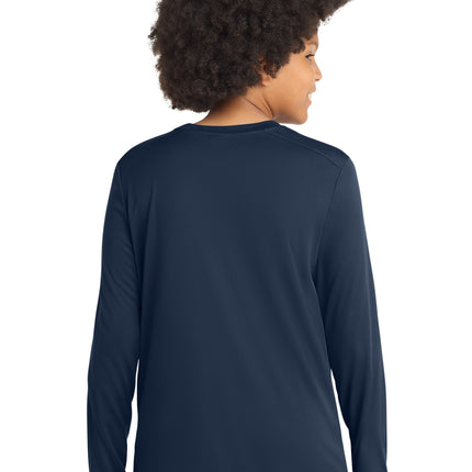 Sport‑Tek® Youth Posi‑UV® Pro Long Sleeve Tee – YST420LS