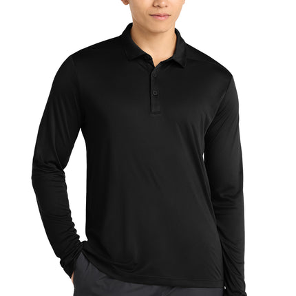 Sport‑Tek® Posi‑UV® Pro Long Sleeve Polo – ST520LS