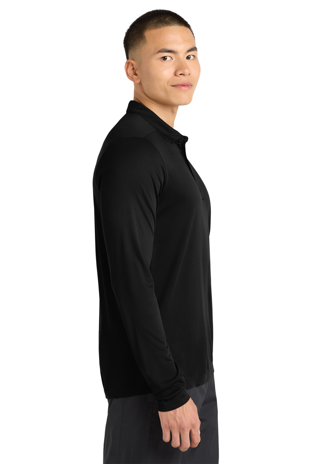 Sport‑Tek® Posi‑UV® Pro Long Sleeve Polo – ST520LS
