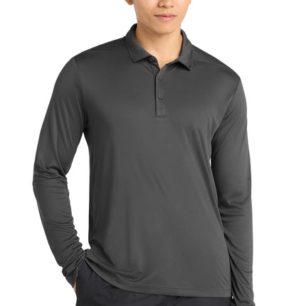 Sport‑Tek® Posi‑UV® Pro Long Sleeve Polo – ST520LS