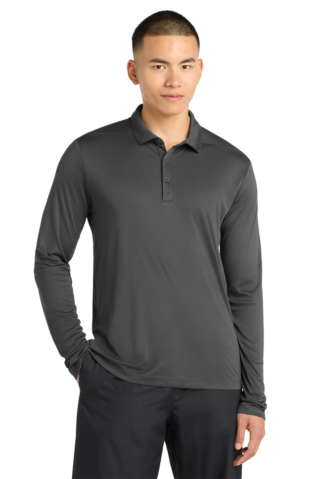 Sport‑Tek® Posi‑UV® Pro Long Sleeve Polo – ST520LS