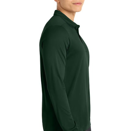Sport‑Tek® Posi‑UV® Pro Long Sleeve Polo – ST520LS