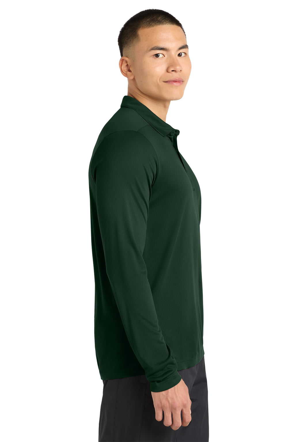 Sport‑Tek® Posi‑UV® Pro Long Sleeve Polo – ST520LS