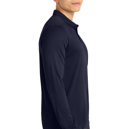 Sport‑Tek® Posi‑UV® Pro Long Sleeve Polo – ST520LS