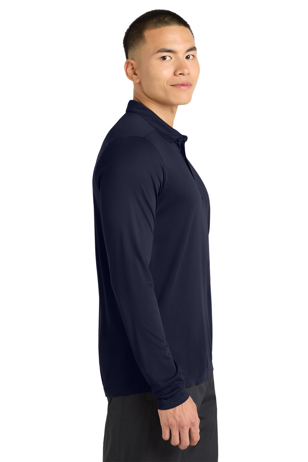 Sport‑Tek® Posi‑UV® Pro Long Sleeve Polo – ST520LS