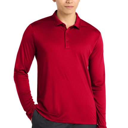 Sport‑Tek® Posi‑UV® Pro Long Sleeve Polo – ST520LS