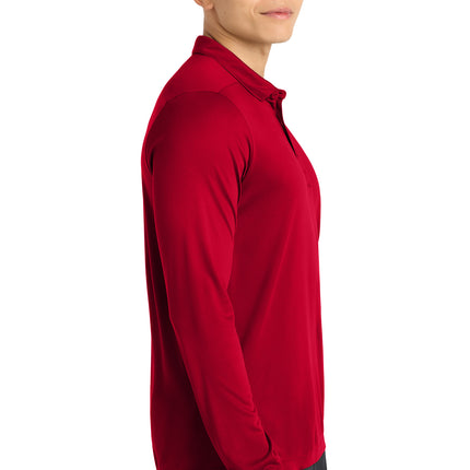 Sport‑Tek® Posi‑UV® Pro Long Sleeve Polo – ST520LS