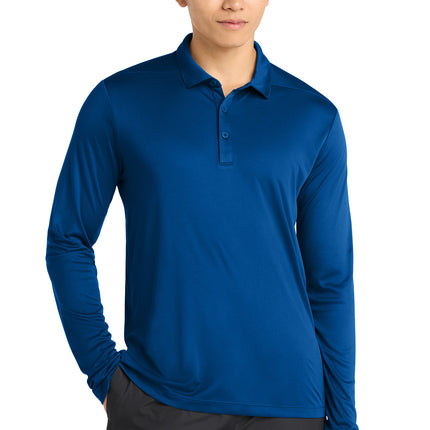 Sport‑Tek® Posi‑UV® Pro Long Sleeve Polo – ST520LS