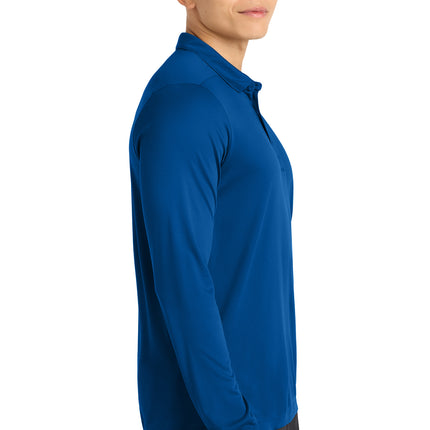 Sport‑Tek® Posi‑UV® Pro Long Sleeve Polo – ST520LS