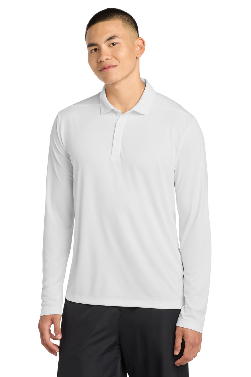 Sport‑Tek® Posi‑UV® Pro Long Sleeve Polo – ST520LS