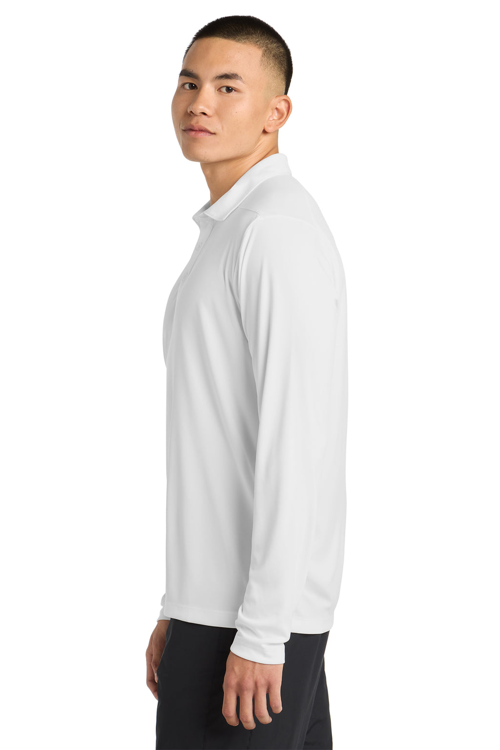 Sport‑Tek® Posi‑UV® Pro Long Sleeve Polo – ST520LS