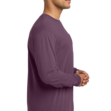 Comfort Colors Heavyweight Ring Spun Long Sleeve Pocket Tee – 4410