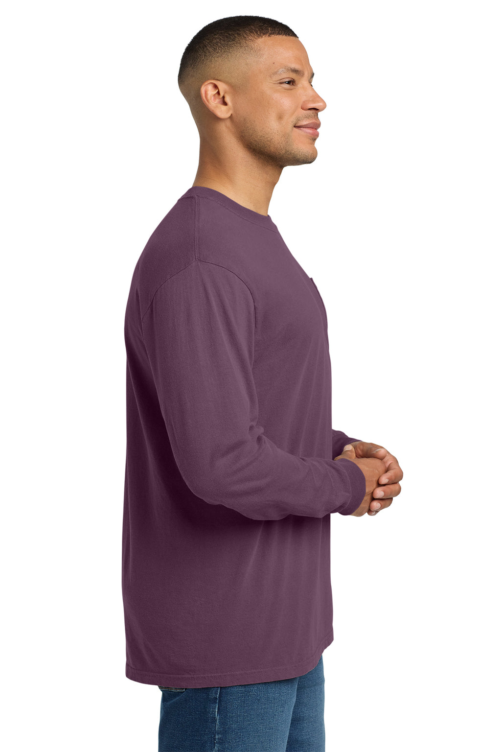Comfort Colors Heavyweight Ring Spun Long Sleeve Pocket Tee – 4410