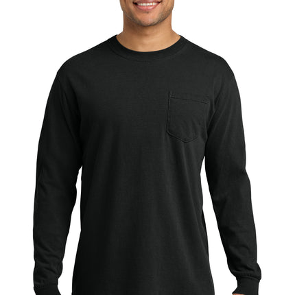 Comfort Colors Heavyweight Ring Spun Long Sleeve Pocket Tee – 4410