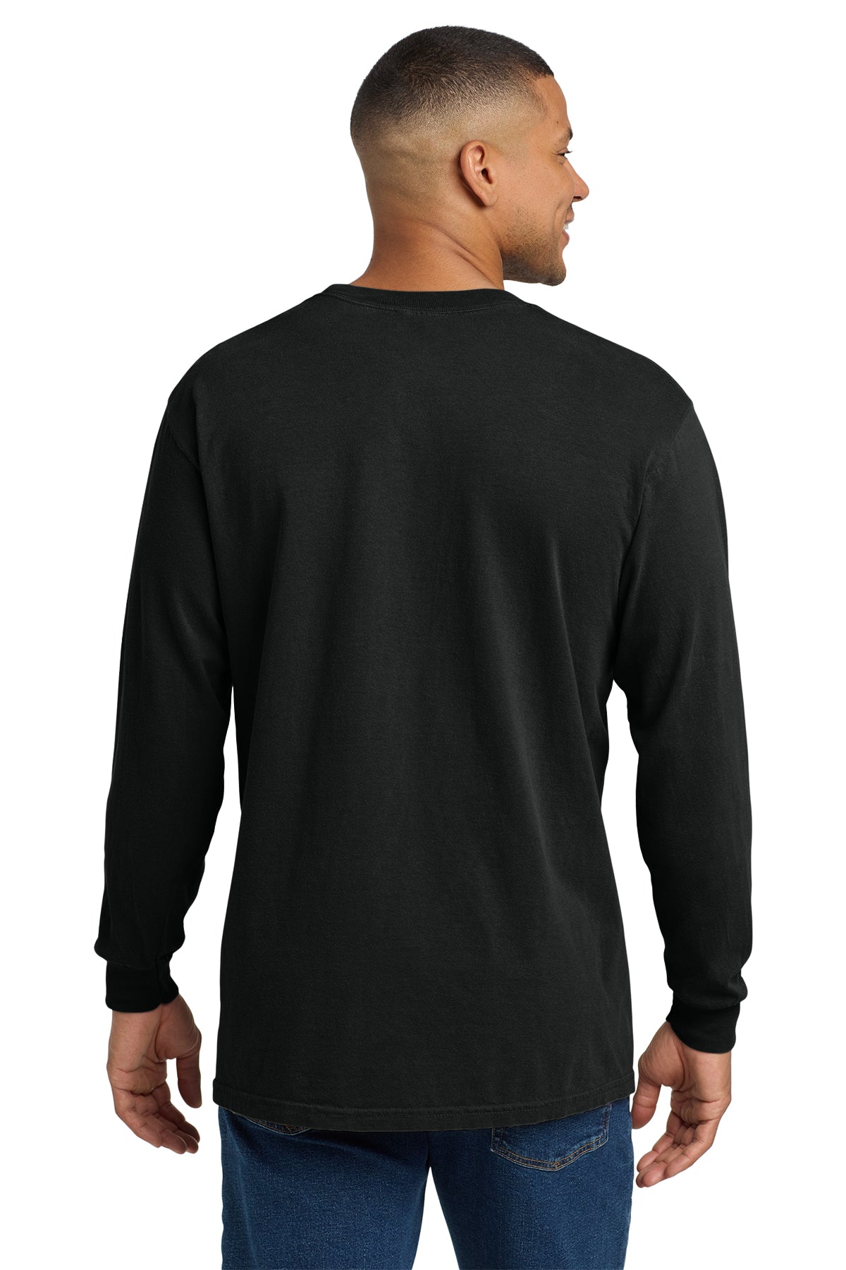 Comfort Colors Heavyweight Ring Spun Long Sleeve Pocket Tee – 4410