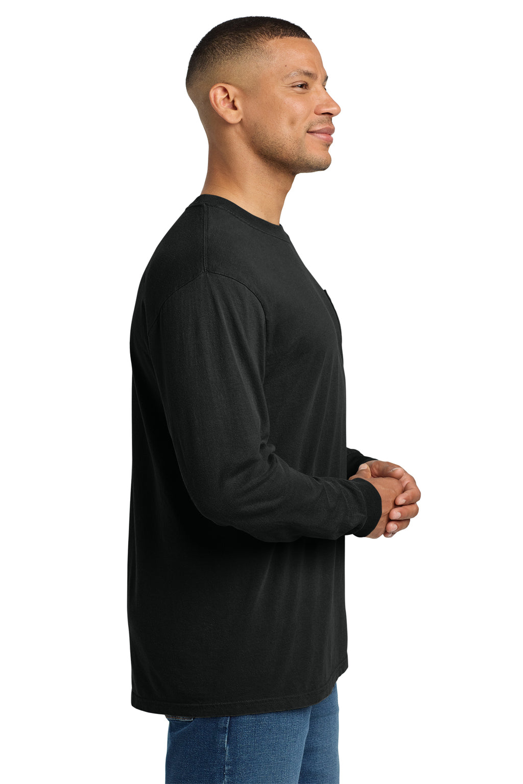 Comfort Colors Heavyweight Ring Spun Long Sleeve Pocket Tee – 4410